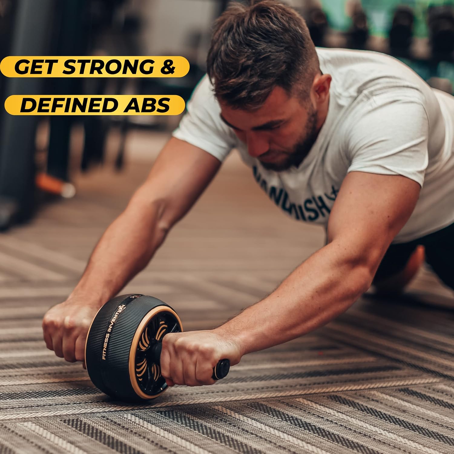 Ab Roller Wheel with Knee Mat
