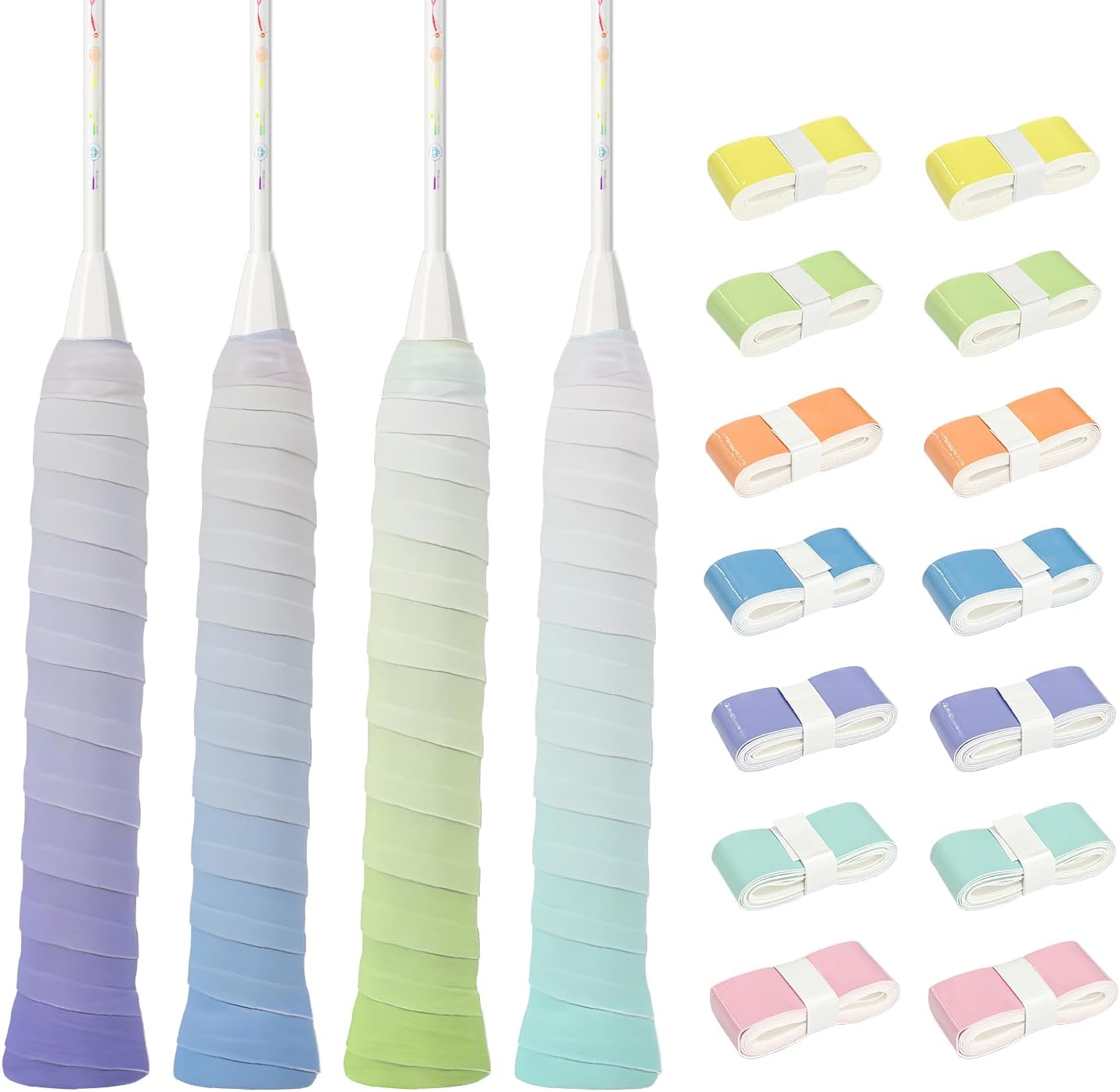 Tennis Overgrips — 14 Pack, Pre-Cut