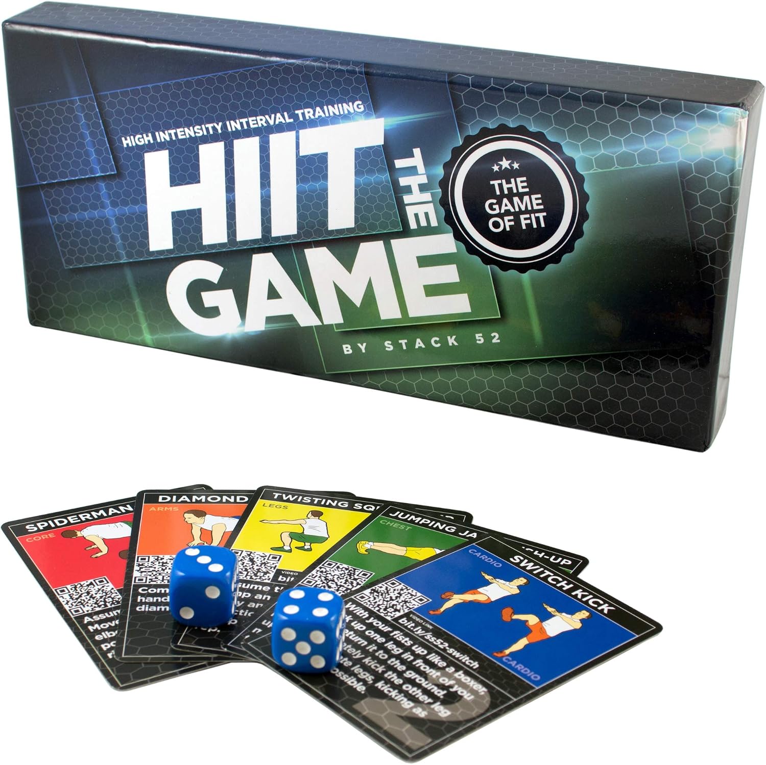 HIIT Interval Workout Card Deck — with Video Guide