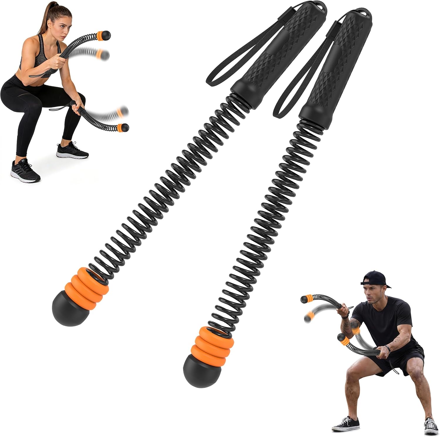 Ropeless Battle Ropes — 3 Pack, Adjustable Weights