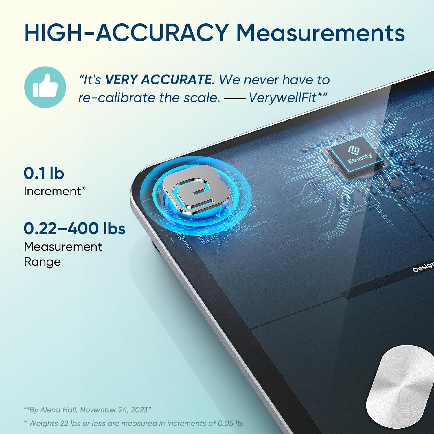 Smart Body Composition Scale — Bluetooth App